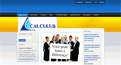 Desktop Screenshot of calculuscontabilidade.com