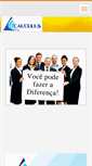 Mobile Screenshot of calculuscontabilidade.com
